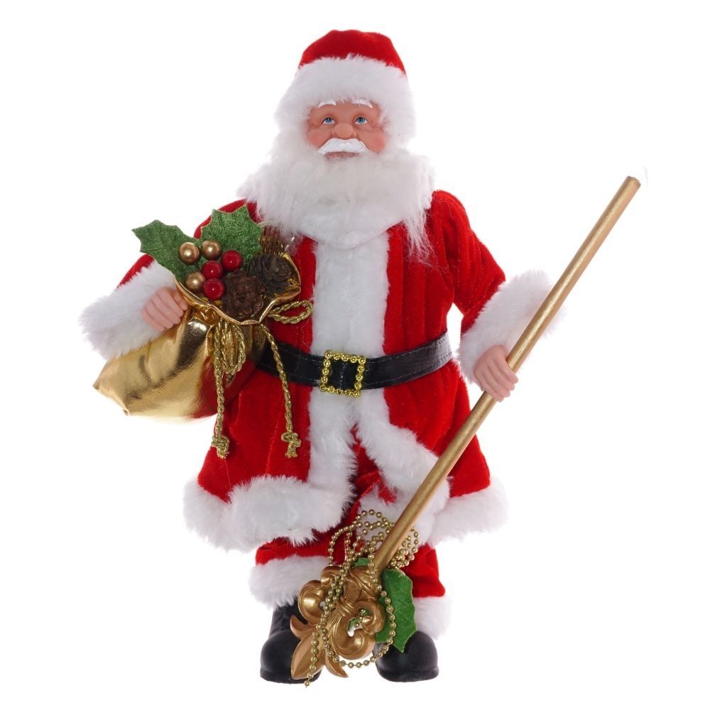 GAEM Дед Мороз, L18 W14 H32/29см