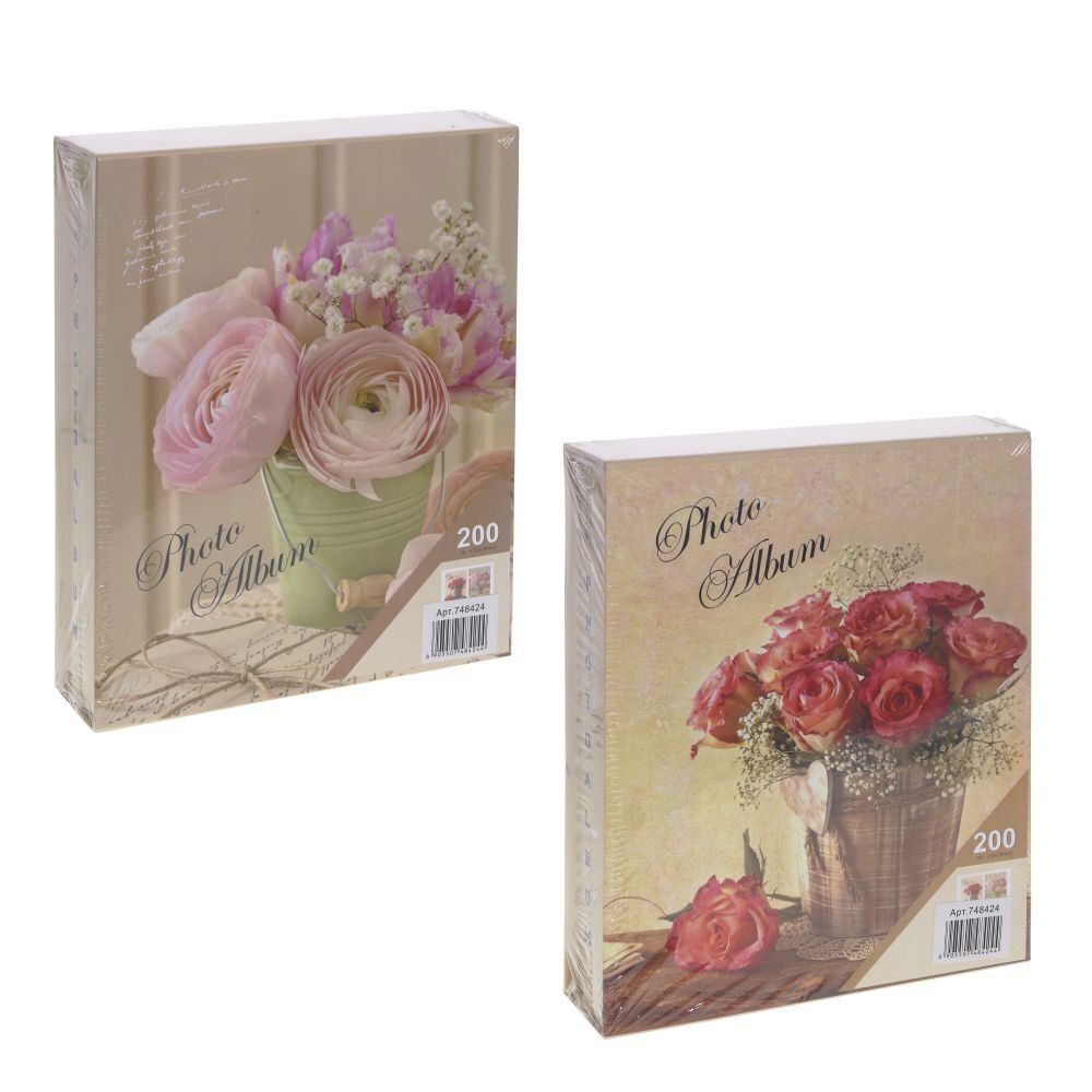 GAEM Фотоальбом для 200 фото 10*15, L21 W6 H26 см, 2в.