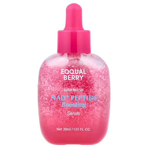 EQQUALBERRY, сыворотка для усиления эффекта НАД и пептидов для Lush Blush, 30 мл (1,01 жидк. унции)