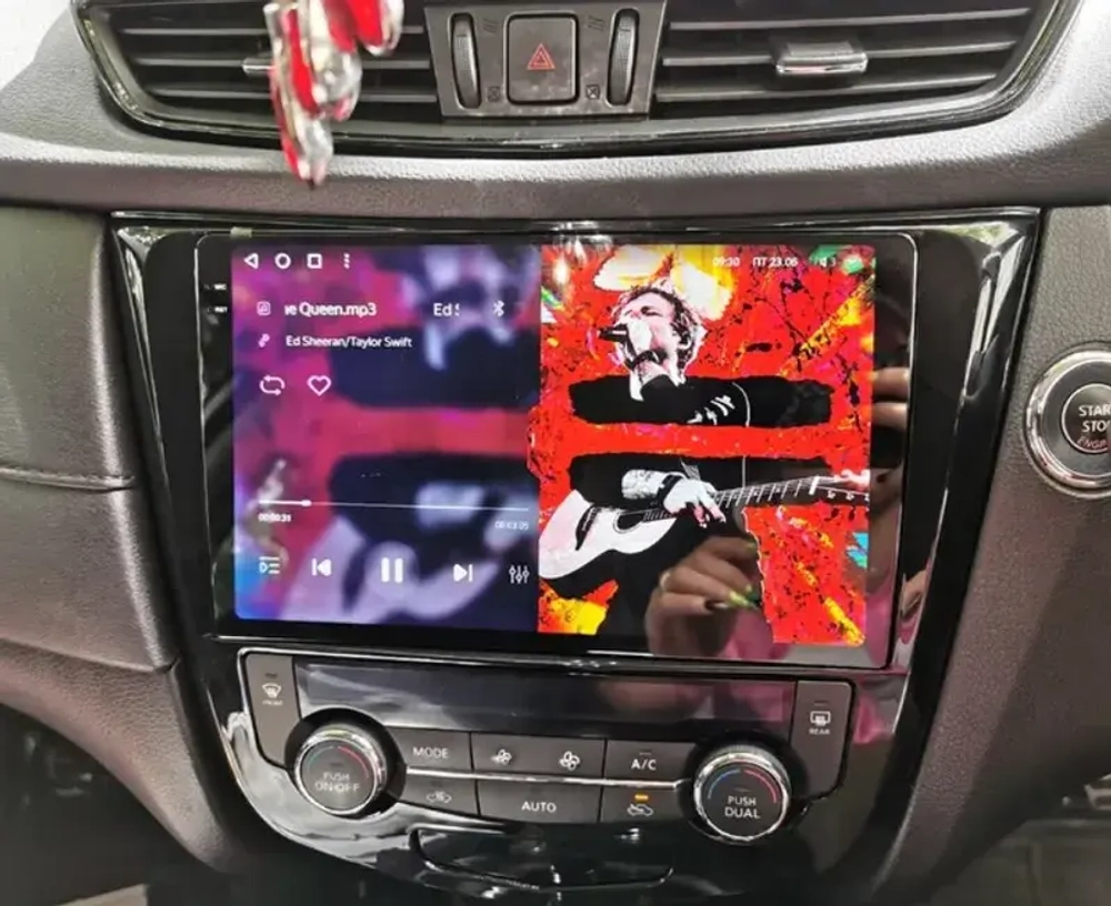 Магнитола для Nissan X-Trail T32, Qashqai J11 2014-2022 (рамка маленькая) - Airoc 2K AU-1202 Android 13, TS20, 12/512Гб, SIM-слот