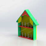 Стеллаж театральный навесной "Би-ба-бо"