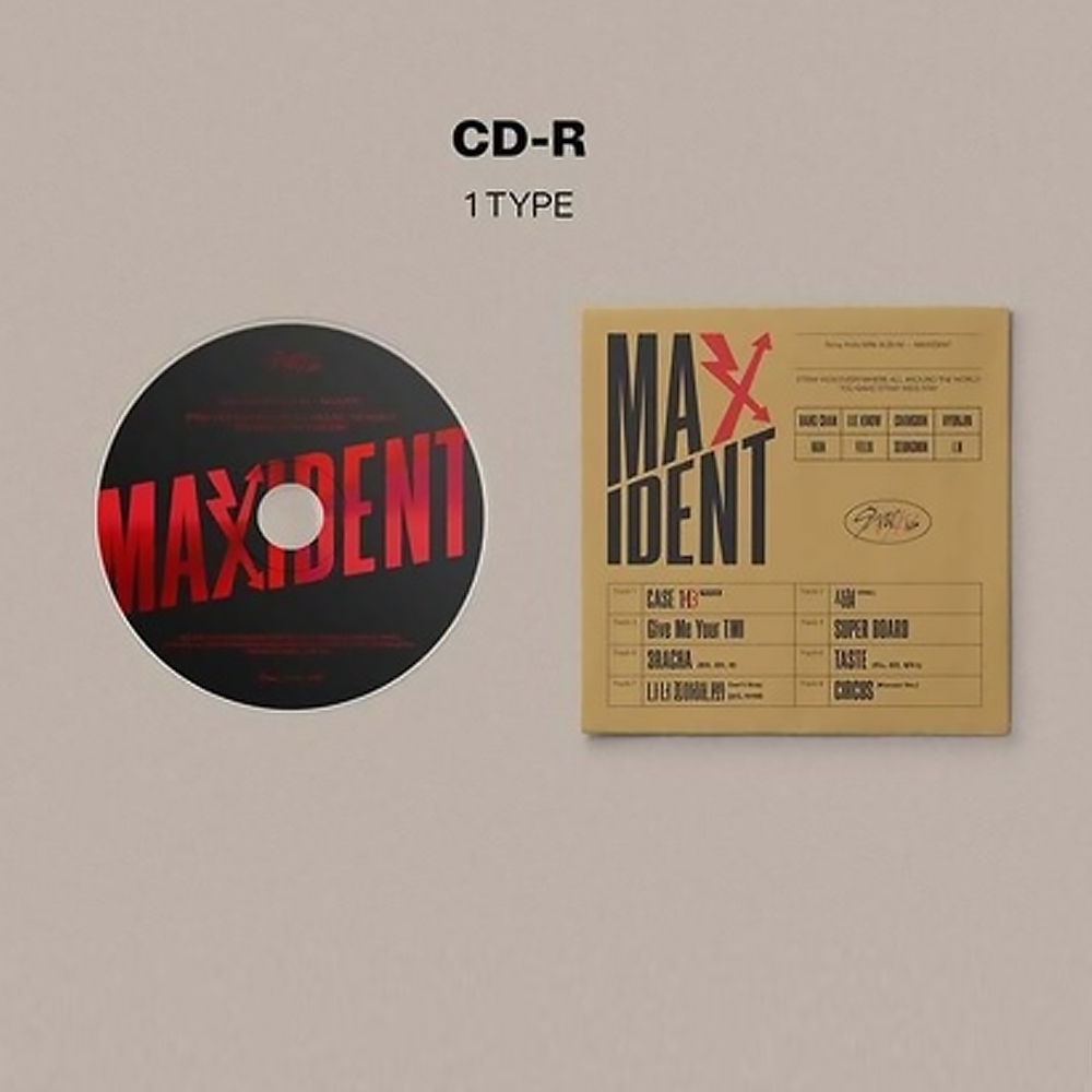 Альбом STRAY KIDS - MAXIDENT (CASE VER.)