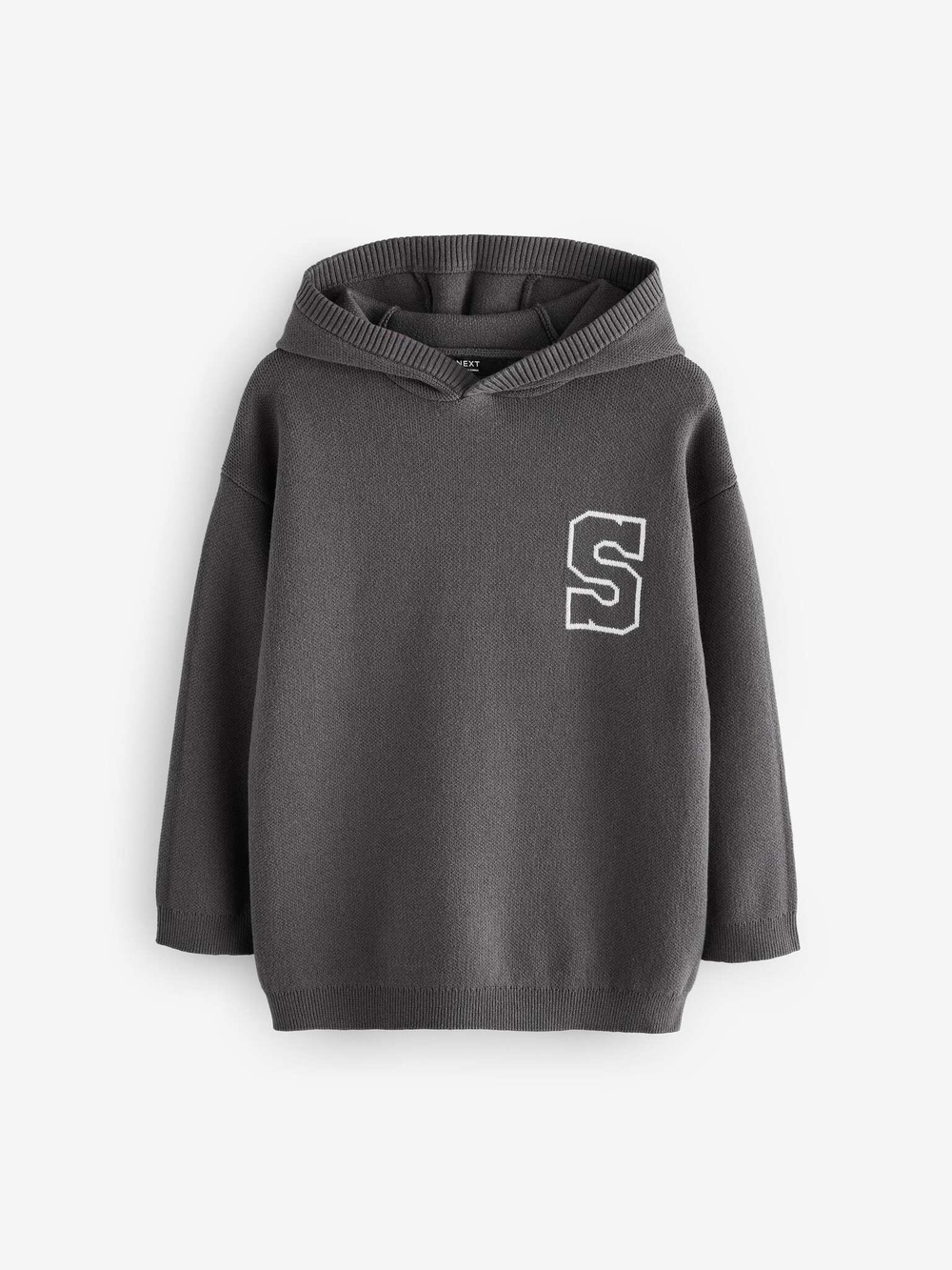 Толстовка с капюшоном для мальчика Next E27-909, Темно-серый