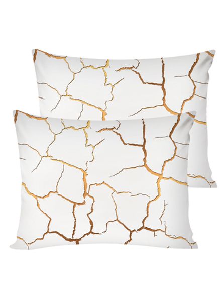 Постельное белье поплин Сказка "Кракле (белый)" евро  Наволочка 50х70 см 2 шт Простынь на резинке 180x200 см Пододеяльник 200x215 см