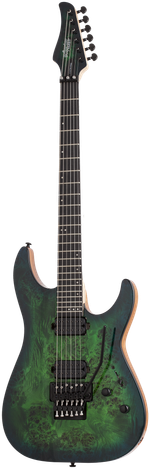 Schecter C-6 FR PRO AQUA BURST