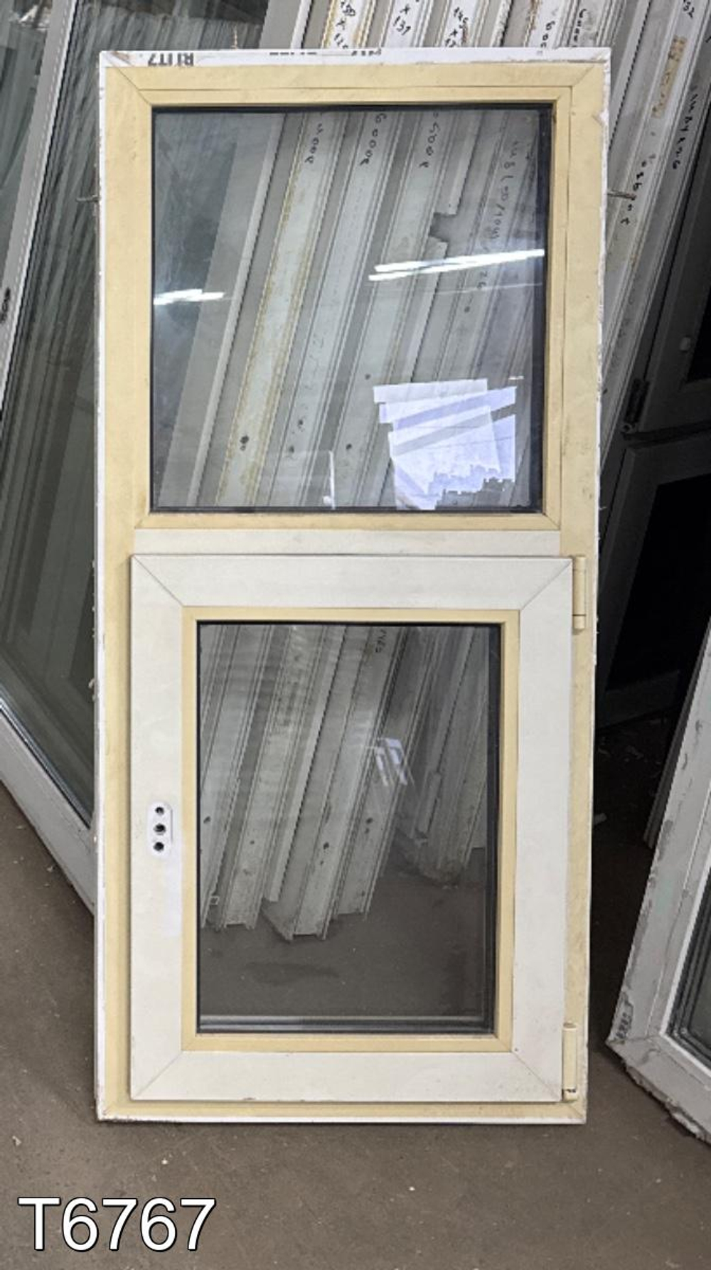 Окно Пластиковое Б/У 1260 (730)(в) x 580(ш)