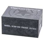 Коллиматорный прицел Vector Optics FRENZY 1x17x24 (TEK), 3 MOA, с кронштейном на Weaver/Picatinny
