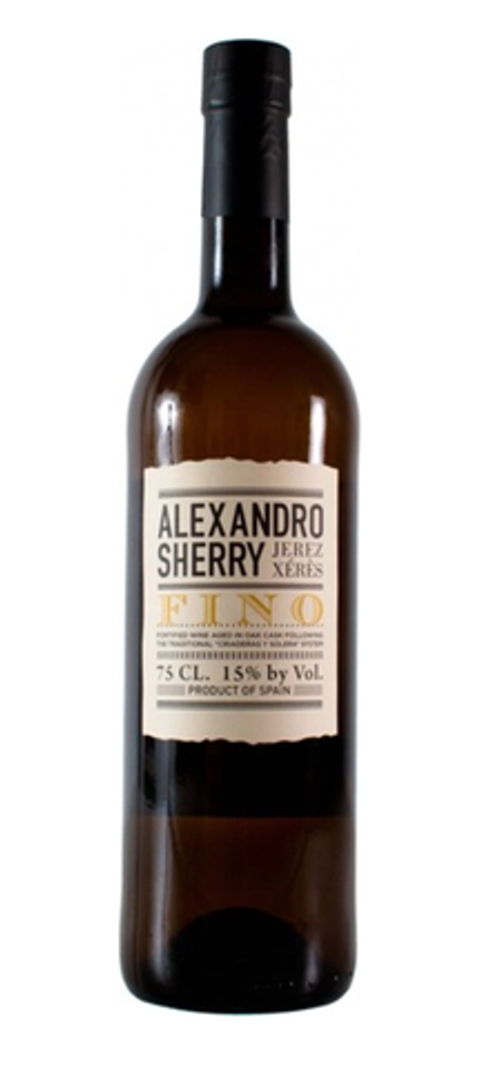 Херес Alexandro Sherry Fino, 0.75 л