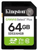 Карта памяти Kingston Secure Digital XC SDS3/64GB 64 Гб