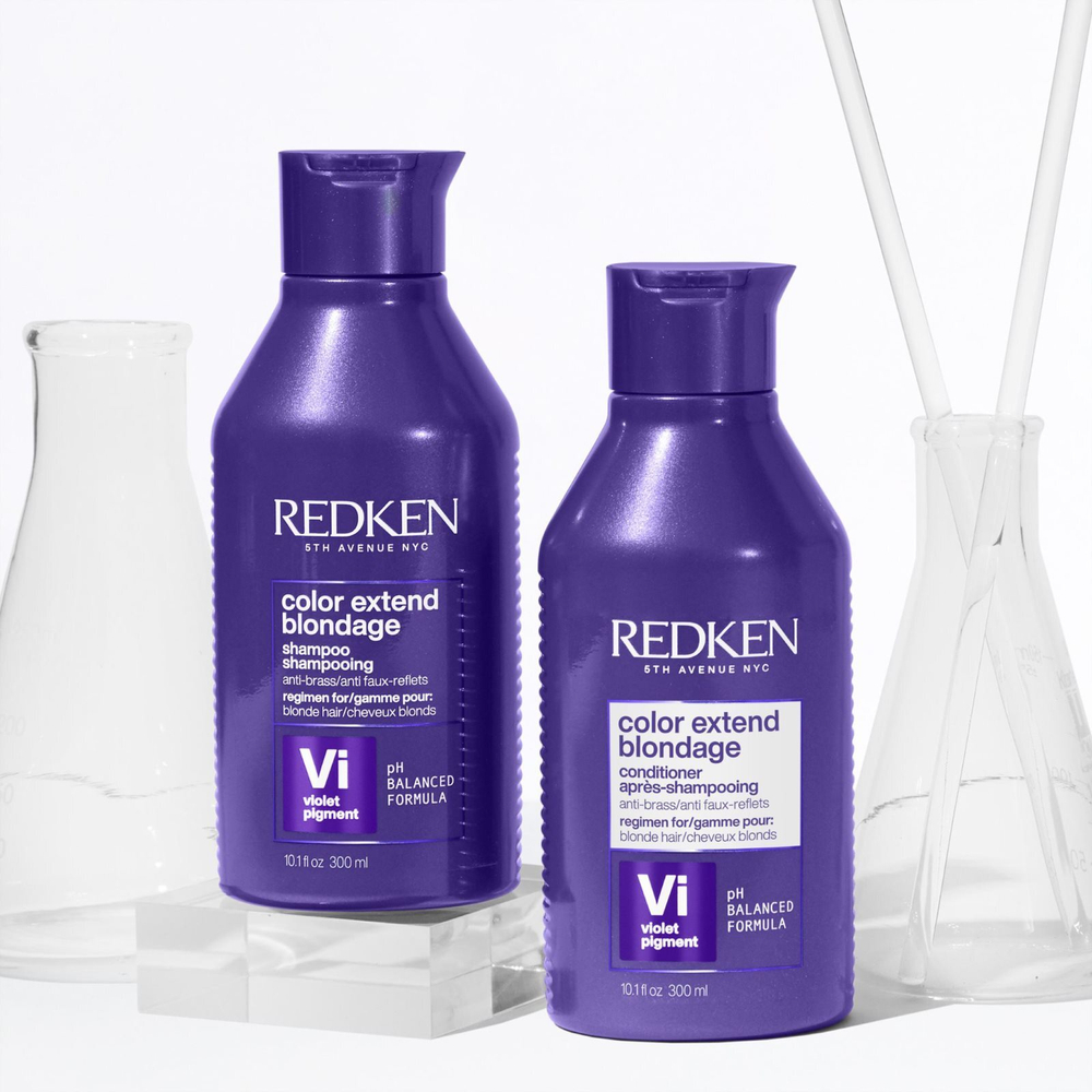 Redken Color Extend Blondage - фиолетовый шампунь, нейтрализующий желтоватый оттенок /   300  ml  / GTIN 3474636977062