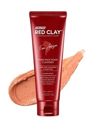 MISSHA, A'Peau MISSHA Amazon Red Clay Пенка для умывания и очищения пор с амазонской красной глиной 120 мл