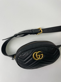 Сумка Gucci GG Marmont Belt Bag Matelasse Leather