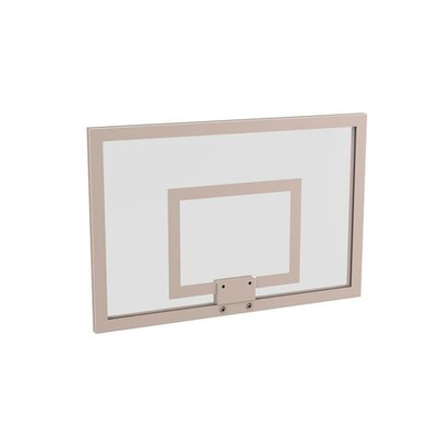 Щит баскетбольный тренировочный  (стекло 10 мм) 800х1200 мм ZAVODSPORTA