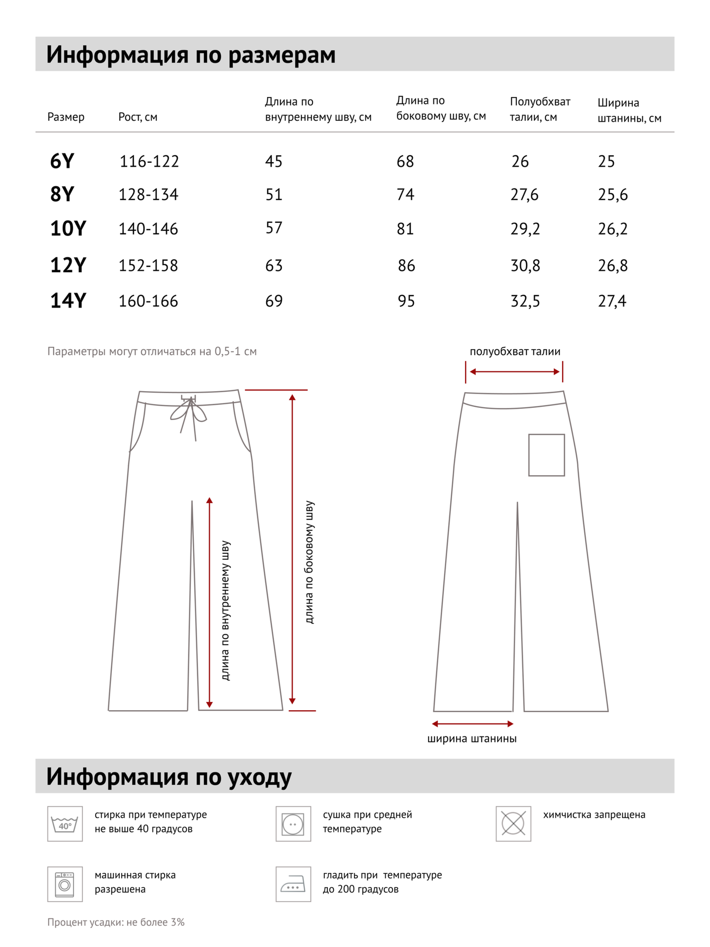 Брюки "Звездопад"