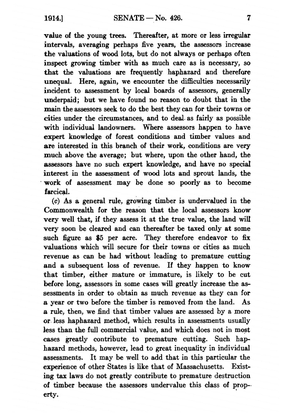 Report of the Commission On the Taxation of Wild Or Forest Lands: January, 1914 | Сборник