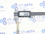 Заготовка шлицевая плоская (минусовая) 155х6.6х1мм (Без ручки) СССР