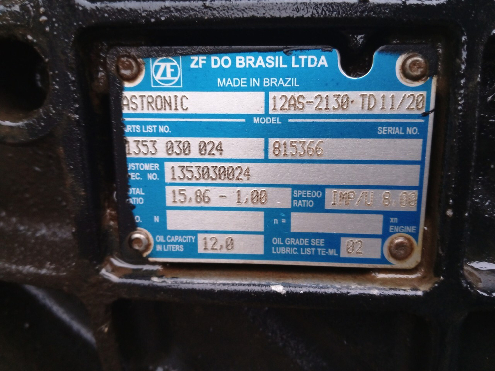 АКПП ZF 12AS2130TD 2020г
