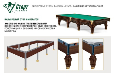 Бильярдный стол Император