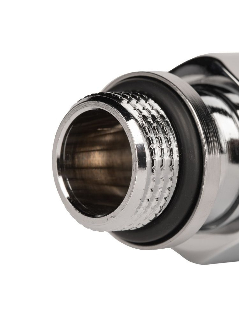 Набор термостатический для радиатора угловой Design 1/2" М30х1,5 Хром Royal Thermo