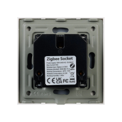 Розетка электрическая с Zigbee управлением SCT-OMALI-EUZB1-PL-WH (240V, 16A, Zigbee) (Arlight, -) 050215