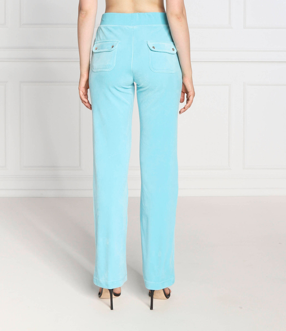 спортивные штаны del ray Juicy Couture - голубой(JCAP180)