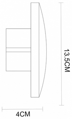 Уличный настенный светильник Arte Lamp A1506AP-1WH