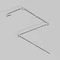 Шинопровод 1 м Exility X накладной Maytoni Technical EXILITY X Busbar trunkings Exility X TRX239-411B
