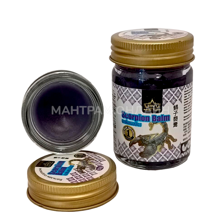 Бальзам Rochjana Scorpion Balm на основе яда скорпиона от болей в суставах 50 г