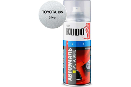 Эмаль металлик Toyota Kudo 199 Silver (520мл) аэрозоль