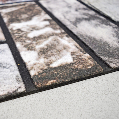 Коврик 60*90см придверный резиновый с ворсом BZ-8814-06