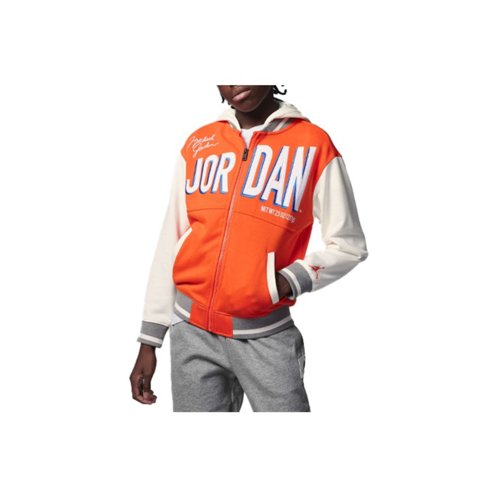 Бомбер Jordan Logo подростковый, оранж.