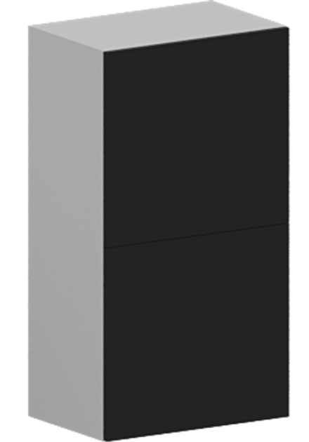 Кухня Модуль ШВГ 502Г Ликата / Черный матовый