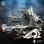 Grand Alliance Chaos Disciples of Tzeentch Burning Chariot of Tzeentch миниатюра для dnd, днд, pathfinder, фентези, Настольная игра, НРИ, Варгейм, РПГ