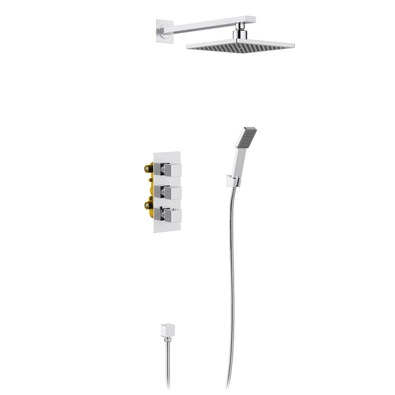 Душевая система встроенная с термостатом Tetra-Thermo SX-0179/00SM Хром