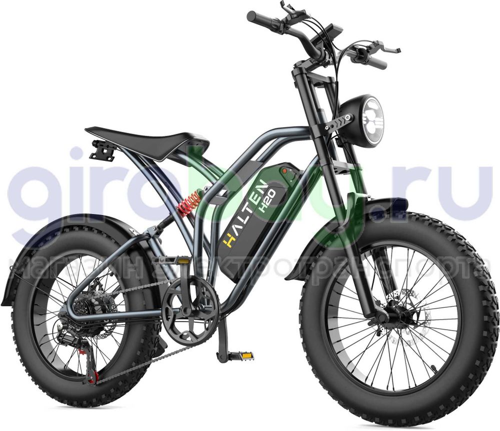 Электровелосипед HALTEN H20 (48V/20Ah) механический тормоз фото №5