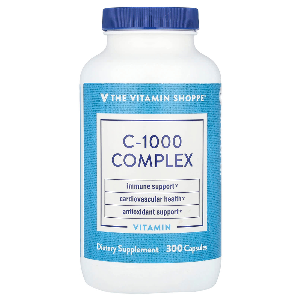 The Vitamin Shoppe, Комплекс C-1000, 300 капсул