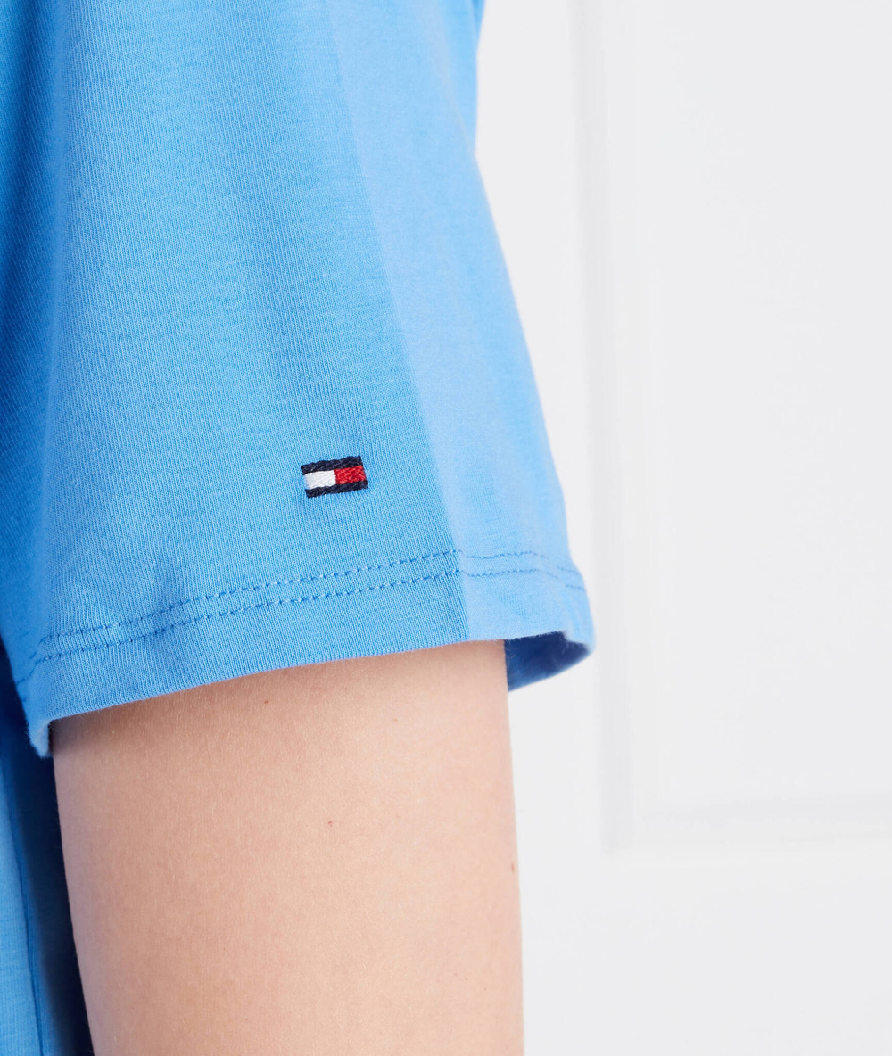 Футболка Tommy Hilfiger - голубой(WW0WW37877)