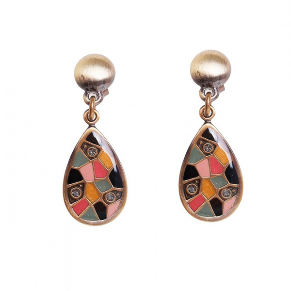 Серьги Clara Bijoux A51807-7.T BR/BW