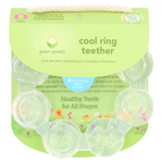 Green Sprouts, Прорезыватель с охлаждающим кольцом, для детей от 6 месяцев, прозрачный, 1 прорезыватель