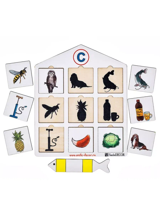 Теневое лото на звук С П245