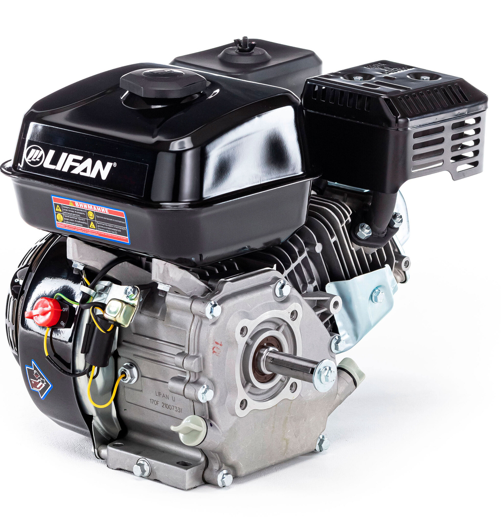 Двигатель LIFAN 170FM (4х такт, 7,0 л.с, вал 19мм)