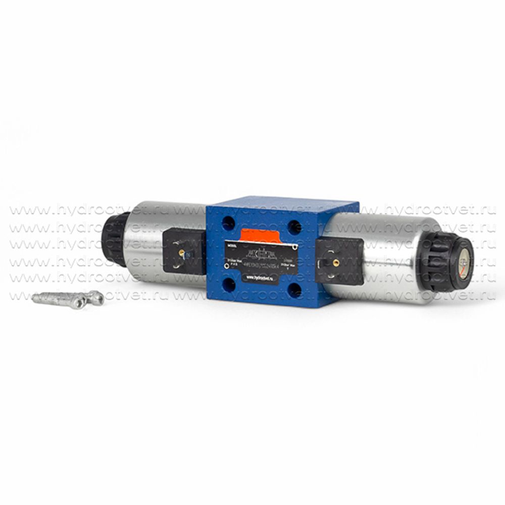 4WE10H31/CG24N9K4 - Гидрораспределитель золотниковый Ду 10 с электроуправлением G24, схема H (14), возврат - пружинный