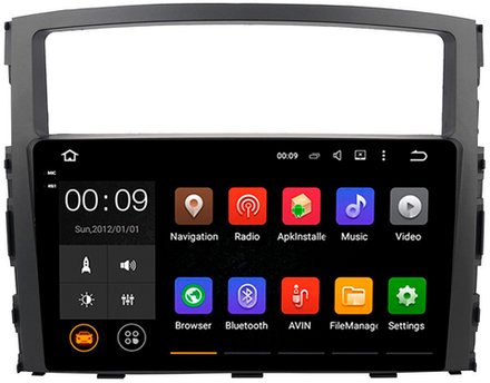 Магнитола Mitsubishi Pajero 4 2006-2022 - AIROC 2K RX-2603 Android 13, QLed+2K,  ТОП процессор, 8/128, CarPlay, SIM-слот