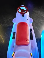 Прокатный аттракцион «Световой дельфин» Электромобиль (съемный хвост)