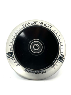 Колесо Fahrenheit 110*24 mm Hollow core, черный/прозрачный