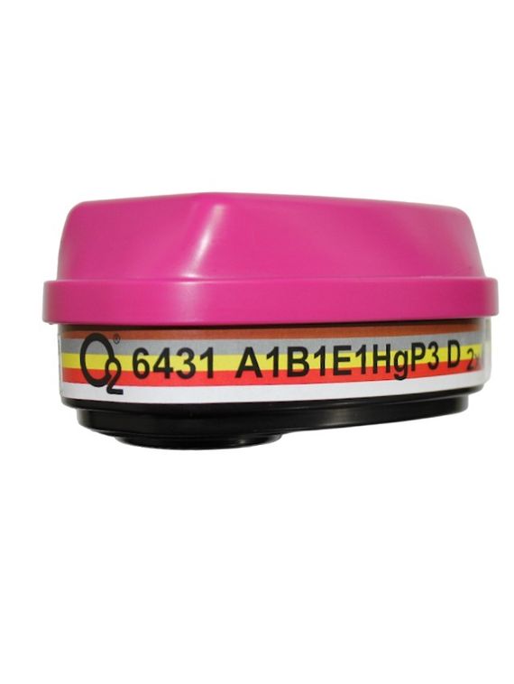 Фильтр комбинированный О2 6431 A1B1E1HgP3D (аналог 3М 6099)