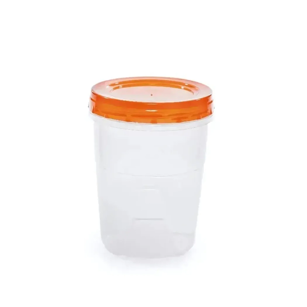 Банка для сыпучих продуктов и СВЧ с закручивающ. крышкой, 1,3л