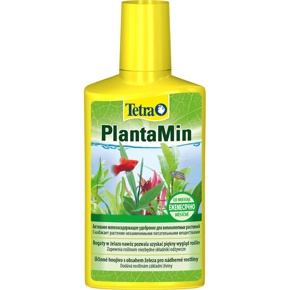 Tetra PlantaMin 250мл, жидкое удобрение с железом на объем 500л