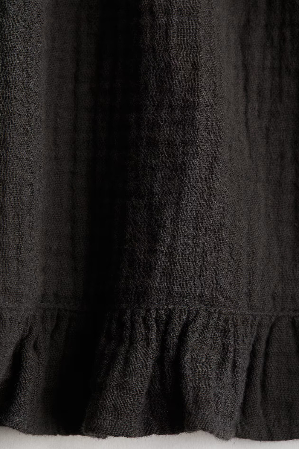 H&M Комплект из топа и шорт, темно-серый