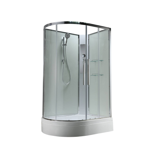 Душевая кабина EM3812RNT без крыши прозрачная